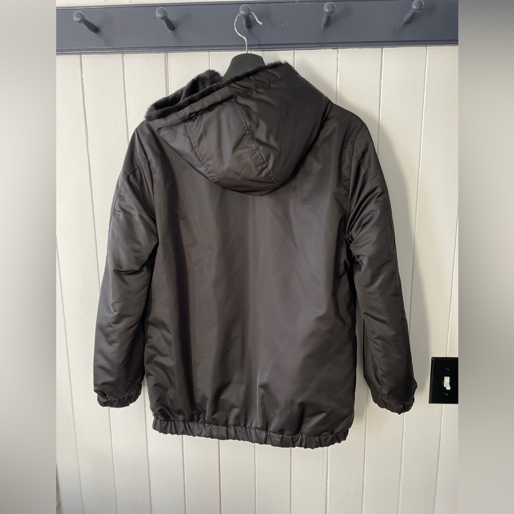 American Eagle Reversible Black Jacket - image 3
